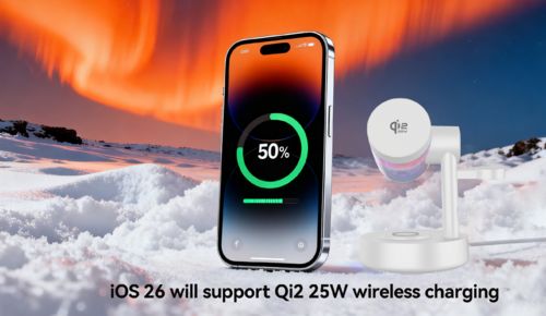 最新の企業ニュース iOS 26 は Qi2 25W ワイヤレス充電に対応しています。