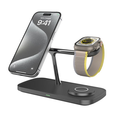 良い値段 亜鉛合金素材 独占特許QI認証 ワイヤレス充電器 スタンド iPhone イヤホン IWatch ファスト電話充電器 オンライン