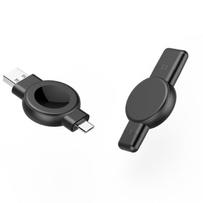 良い値段 コンパクトデザイン 無線 Samsung Apple Watch 充電器 USB-A&USB-C デュアルプラグ オンライン