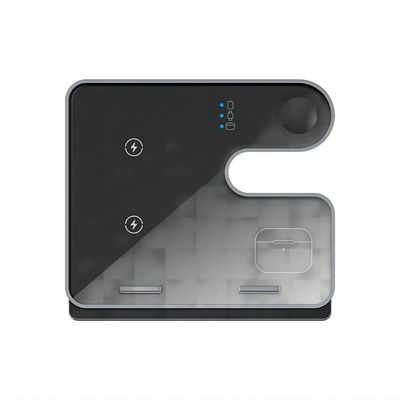 良い値段 15Wの高速ワイヤレス充電ブレーケット アップル サムソング Qi 電話 エアポッド iWatch オンライン