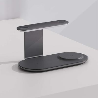 良い値段 3 in 1 ポータブル携帯電話充電スタンド 15W/10W/7.5W/5W 出力 Type-C インターフェース Apple および Samsung スマートフォン用 オンライン