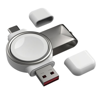 USBタイプC アップルウォッチ 無線充電器 ポータブルスマート充電器 3W
