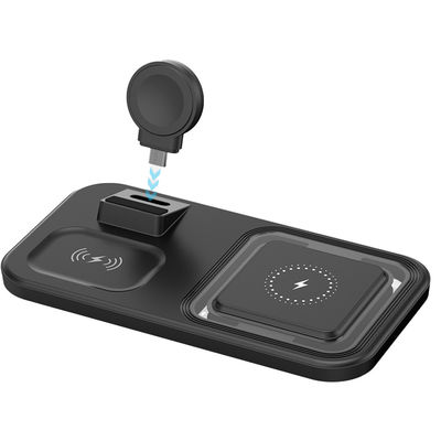 良い値段 携帯電話,Apple Watch,およびTWS ブルートゥース イヤホンのための3イン1 ワイヤレス充電器 オンライン