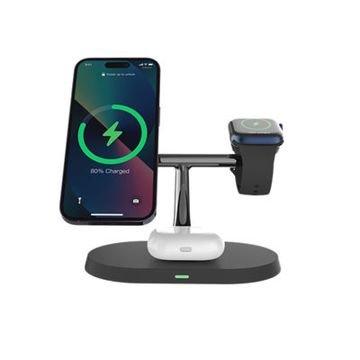 OEMホルダー ワイヤレス充電 多機能 Iphone イヤホン ウォッチ 黒と白