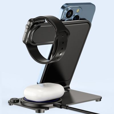 良い値段 イヤホンとApple Watch用の3W出力電源 メタルワイヤレス充電 オンライン
