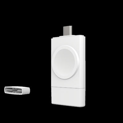 良い値段 ミニサイズ デュアルインターフェイス サムスン Apple Watch 充電器 USB A & USB C 無線時計充電器 オンライン