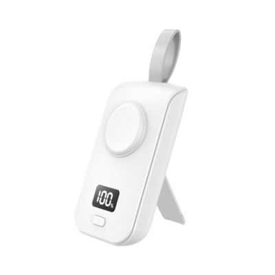 ポータブル 2500mAh パワーバンク ワイヤレス充電器 ワイヤレス充電 IWatch ケーブル充電 iPhone