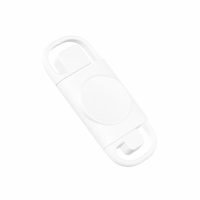 軽量 白い Apple Watch 無線磁気充電器 5V 入力電圧