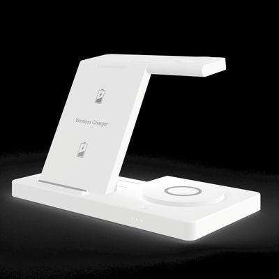 良い値段 スマートフォン用の折りたたむワイヤレス充電ステーション イヤードウエア ウォッチ 3W ウォッチ 充電 15W 電話出力 カスタム オンライン