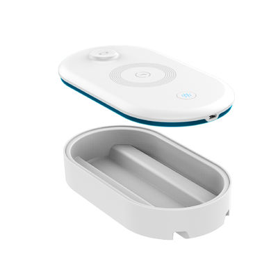良い値段 15W 無線充電ステーション UV 滅菌ボックス 電話充電ステーション 4イン1 充電スタンド オンライン