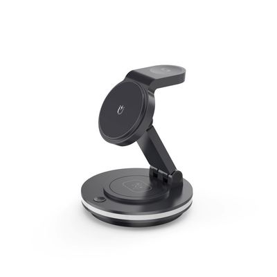 良い値段 多機能4イン1ワイヤレス充電ステーション 白/黒/灰/紫 PD/QC 5V/3A 9V/2A 12V/1.5A オンライン