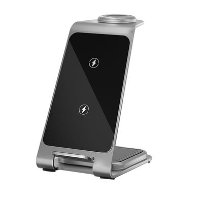 良い値段 iPhone/Samsung USB C インターフェイス用の3イン1 アルミ製無線充電スタンド オンライン