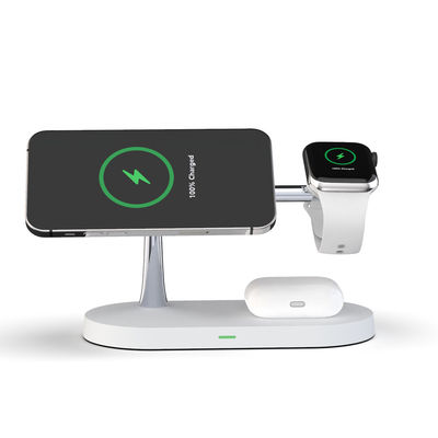良い値段 T268 アップル・マグネット・チャージャー用の5イン1ワイヤレス充電ステーション,iPhone 16 15 14 13用の15WのFast Qi認証ステーション オンライン