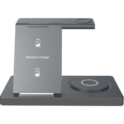 1.5cm厚 黒と白 ポータブルワイヤレスチャージャー 夜光 2W 急速充電