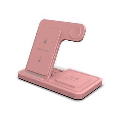 良い値段 176g 3 イン 1 ポータブルワイヤレスチャージャー 15w/10w/7.5w/ 5w 充電Abs オンライン
