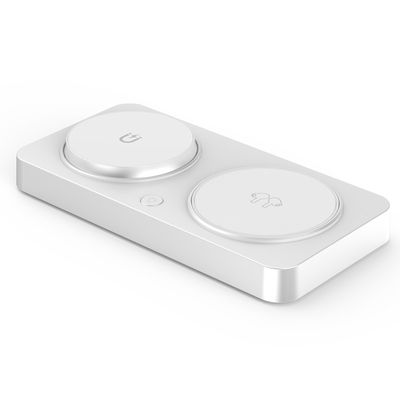 折りたたむ 3 In 1 旅行 無線充電器 ライトリング デザイン 1w 携帯電話 iwatch イヤホンを充電する