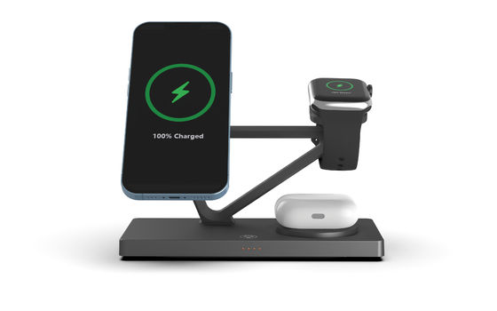 良い値段 T216 無線高速充電器 サポート アップル・サムスン 時計 充電器 15W/10W/7.5W/5W 内蔵 夜光 オンライン