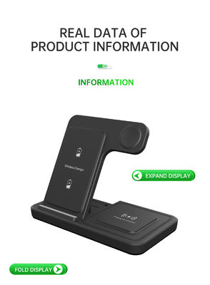 良い値段 T288 15w/10w 双インターフェイスワイヤレス急速充電スタンド iPhone と Samsung 2025 携帯電話充電支架 オンライン