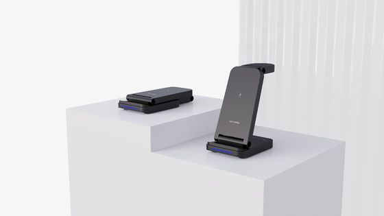 折りたたむABS金属 S90 携帯充電器 ライト付き Apple 製品 9V-2A 5V-3A