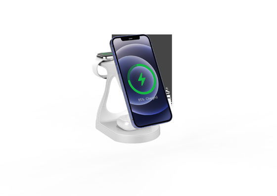 良い値段 2025 New Y008 wireless fast charger mobile phone bracket charging for Apple and Samsung products 15W/10W Charger オンライン