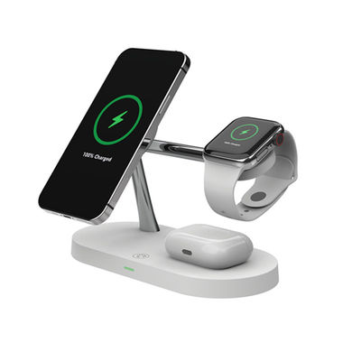 良い値段 2025 T268C 新しい卸売ワイヤレス急速充電対応 Apple および Samsung スマートフォン、時計、イヤホン用ワイヤレス充電器 オンライン