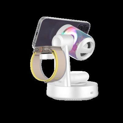 良い値段 25W All In One Wireless Charger Compatible with both Apple and Samsung Phone Earbuds Watch オンライン