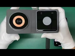 折りたたみ可能な3イン1 急速充電器 ダブルコイルデザイン 無線充電ステーション