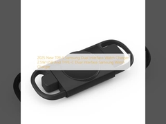 2025 新型T09-S サムスン 双インターフェイス時計充電器 2.5W USBとTYPE-C 双インターフェイス サムスン 時計充電器