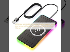 2025 新型A8H モーブリ・電話 カー充電器 サポート アップルとサムスン 充電 15w/10w/7.5w/5w 無線高速充電器